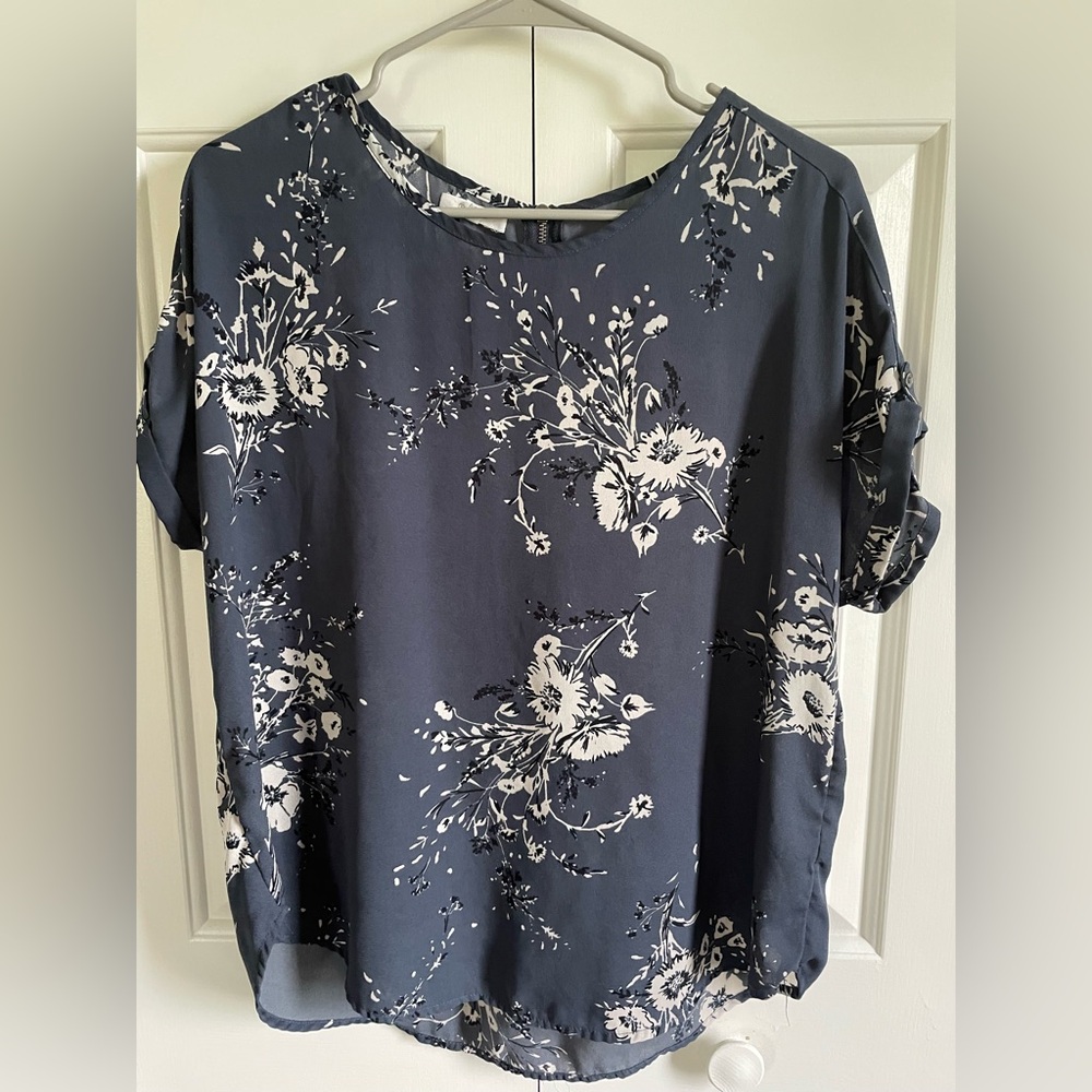 Floral Print Women's Top